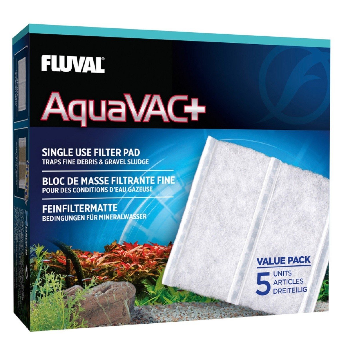 Fluval 5 Schiume Fini Aqua Vac