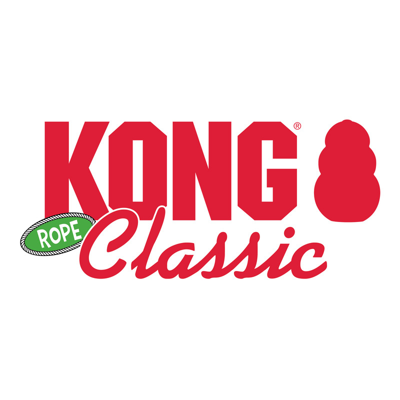 Giocattolo KONG Classic con Corda