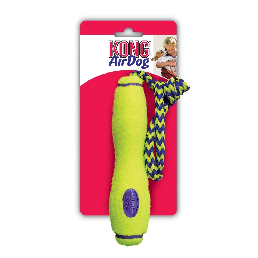 KONG Air Fetch Stick mit Kordel Hundespielzeug