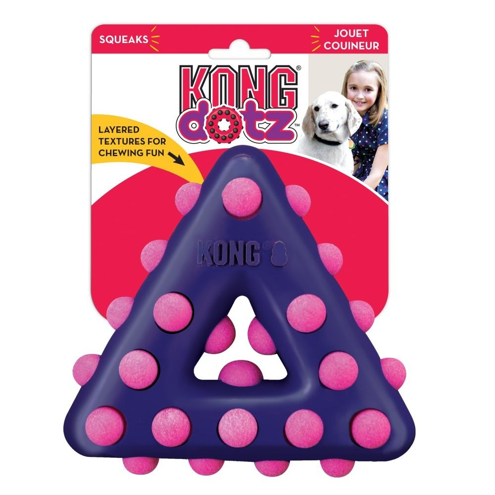 Juguete dental KONG Dotz™ Triángulo