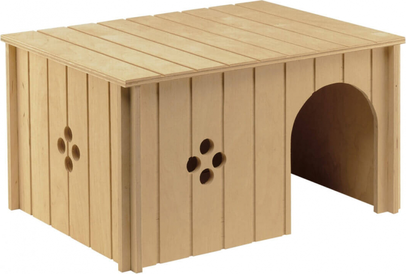 Casetta in legno per roditori - Diverse taglie