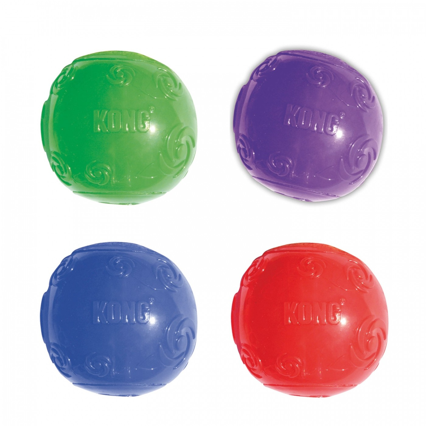 KONG Squeezz Ball Spielzeug