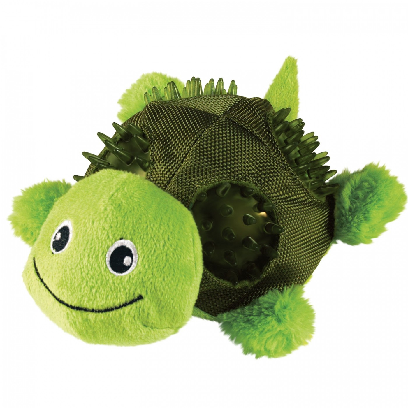 Brinquedo sonoro e dentário KONG Shells™ Tartaruga / Turtle
