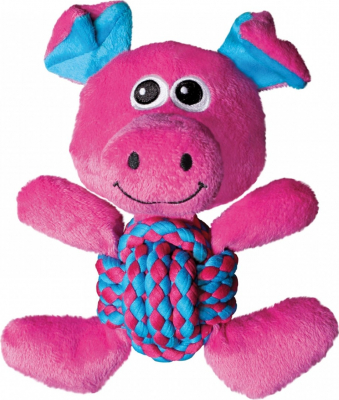 Jouet KONG Weave Knots Pig