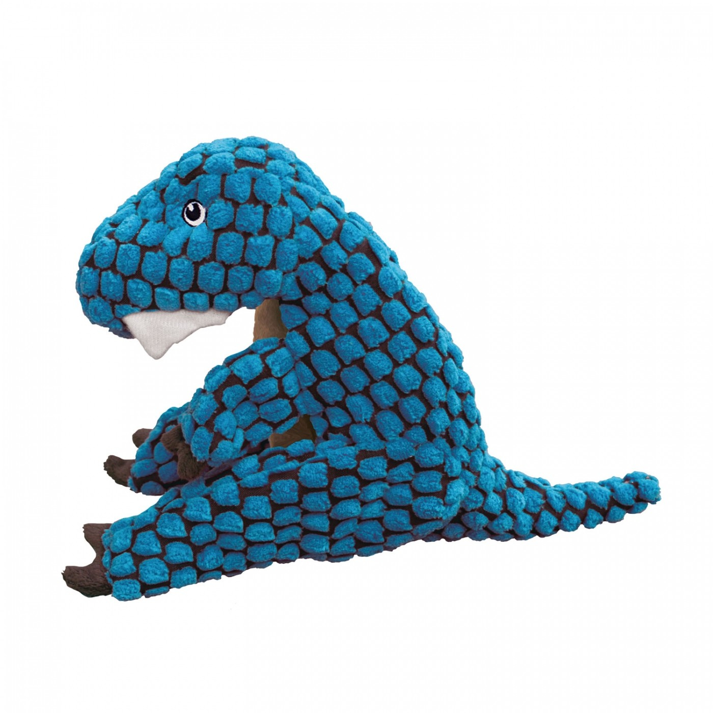 Hondenknuffel KONG Dynos T-rex blauw