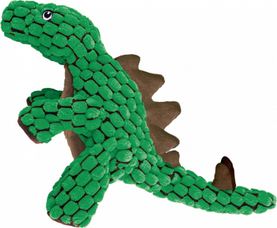 Juguete de felpa KONG Dynos Stegosaurus Green - dos tallas
