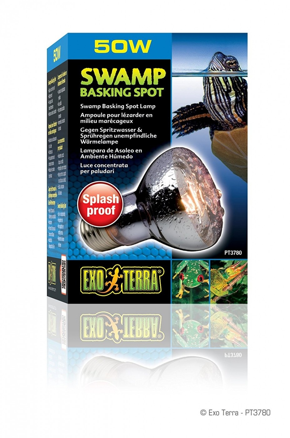 Exo Terra Swamp Basking Spot Ampoule anti-éclaboussure