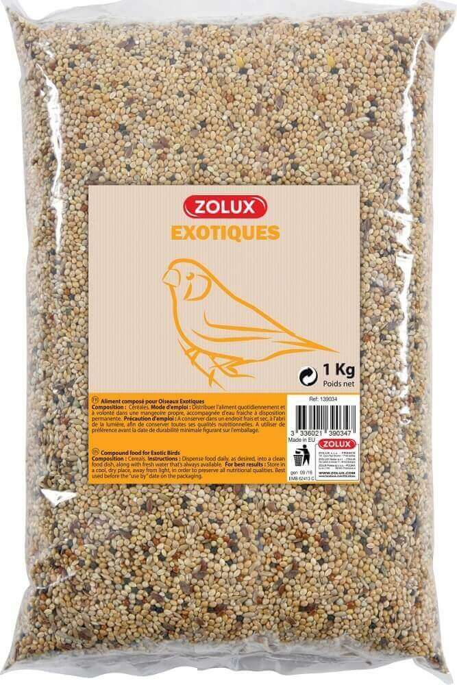 Samen für exotische Vögel, Zolux, 1kg