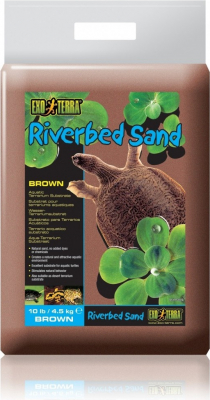 Sable lit de rivière pour aquaterrarium Exo Terra Riverbed Sand
