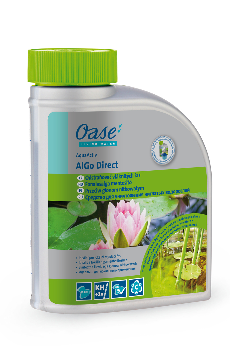 Oase AquaActiv AlGo Direct tegen draadalgen