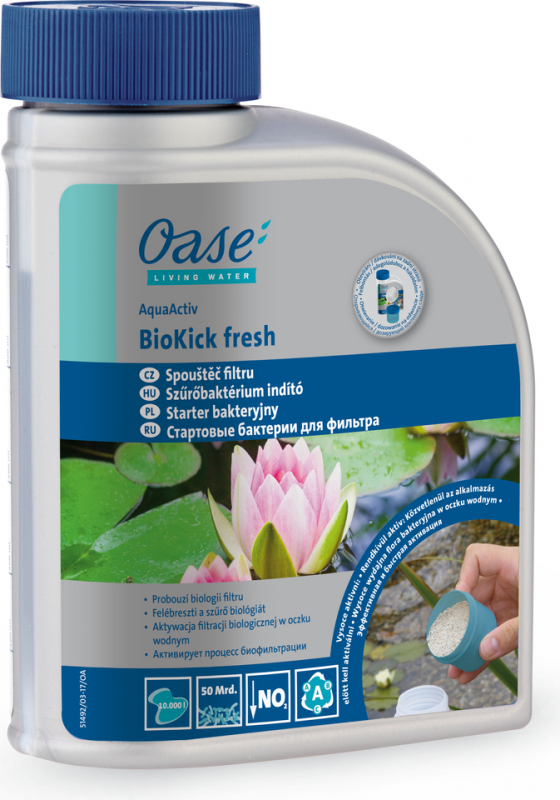 Oase AquaActiv BioKick fresh Activateur de filtre liquide pour bassin