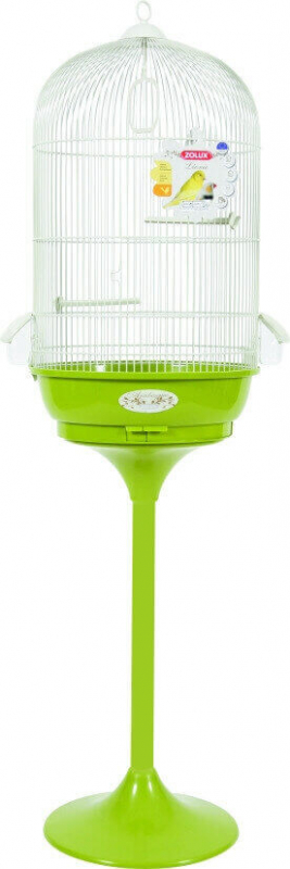 Cage Amarante avec pied, coloris vert - 66cm