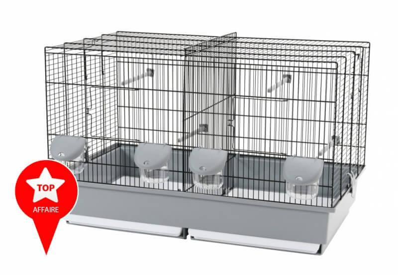 Cage d'élevage Zolux Primo Cati 57 - H 41 cm
