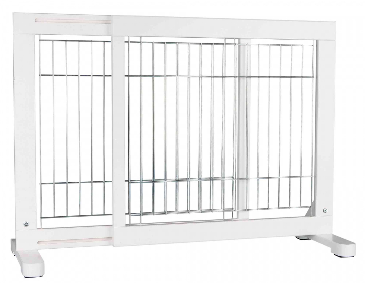 TRIXIE Barriere de securite - 4 pieces - 60-160x75 cm - Blanc