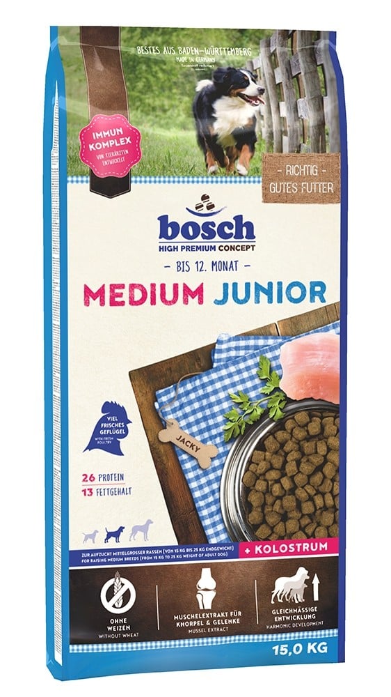 BOSCH Junior Medium para Perro Joven 12-24 meses