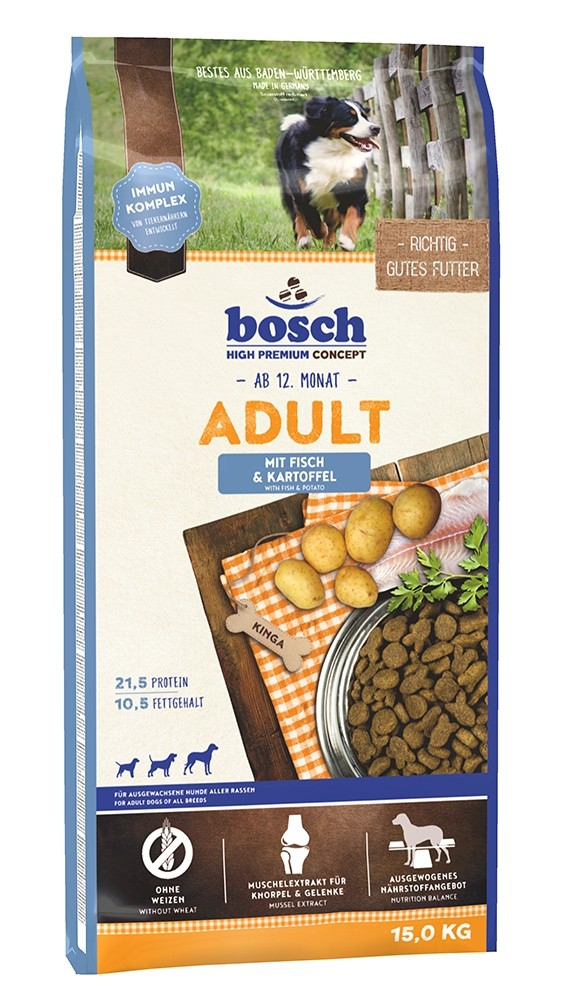 BOSCH Adult Fisch &amp; Kartoffeln für Hunde