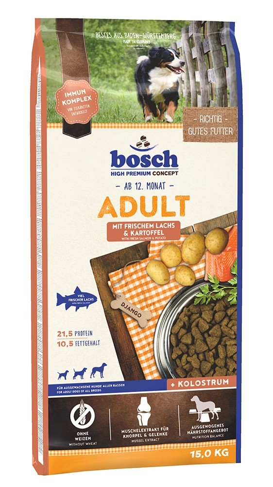 BOSCH Adult Lachs & Kartoffeln für Hunde
