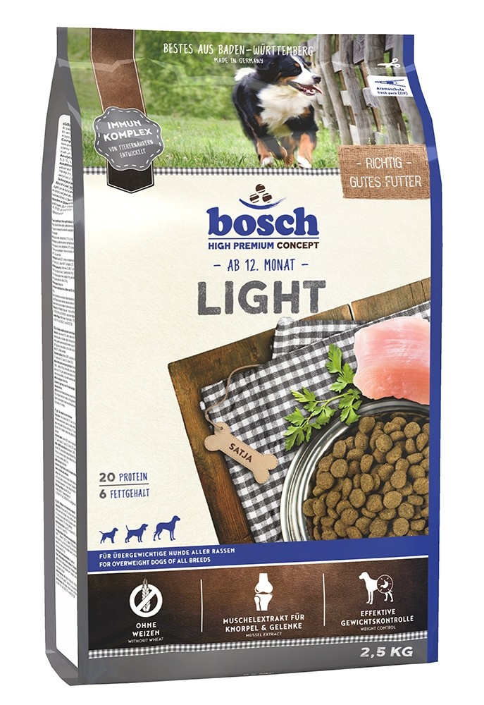 BOSCH Light Geflügel & Reis Adult für Hunde