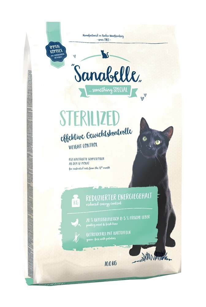SANABELLE Sterilized Sans Céréales pour Chat Stérilisé