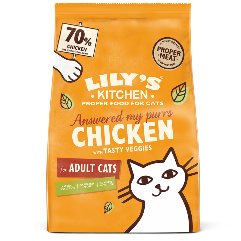 LILY'S KITCHEN Chicken Casserole de frango para gato adulto