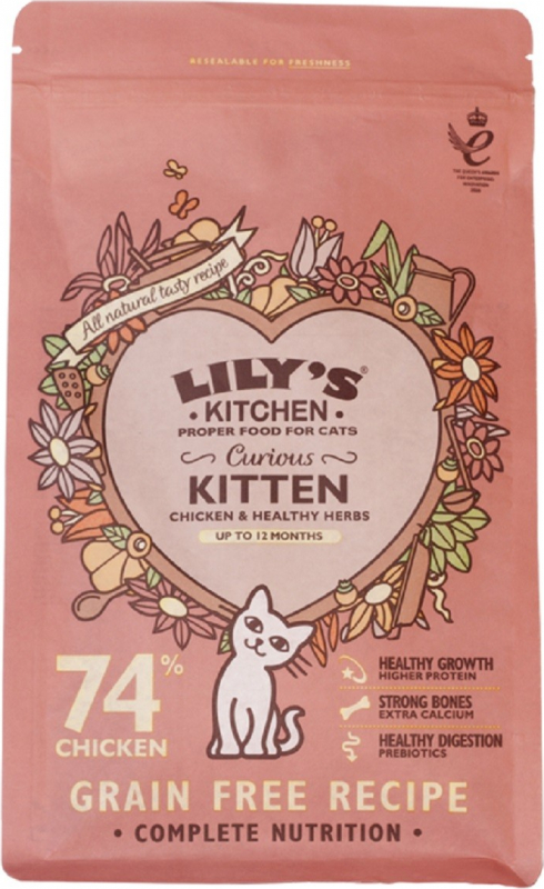 Lily S Kitchen Curious Kitten Au Poulet Pour Chaton