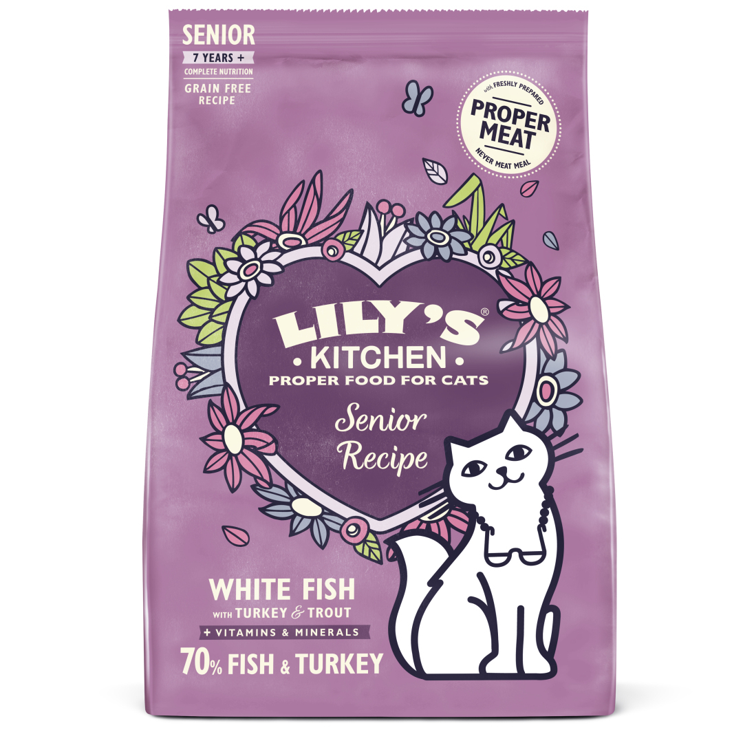 LILY'S KITCHEN Senior Recipe sem cereais para gato idoso