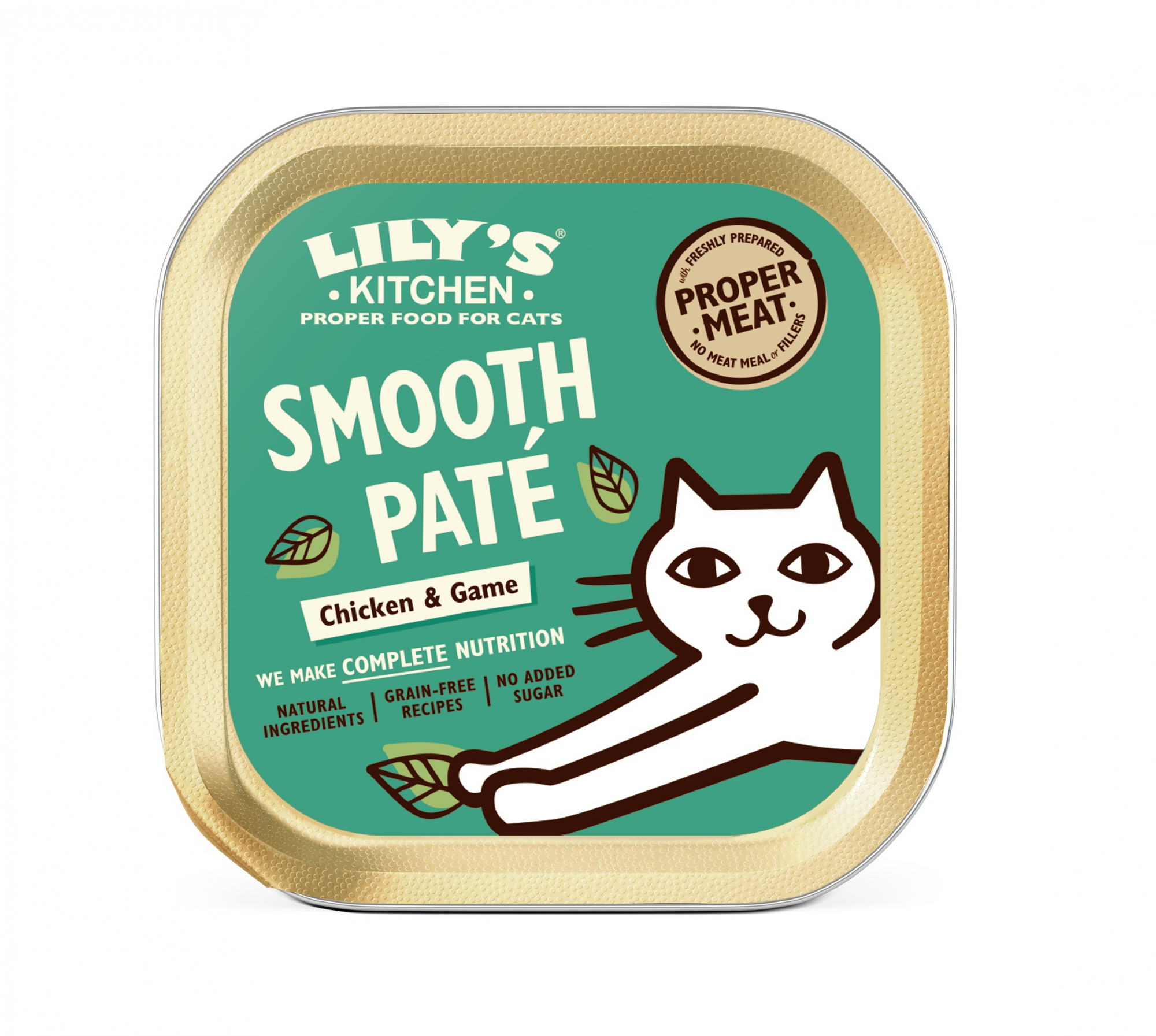 LILY'S KITCHEN Everyday Favourites - Confezione multipla di paté per gatti adulti - 8x85g