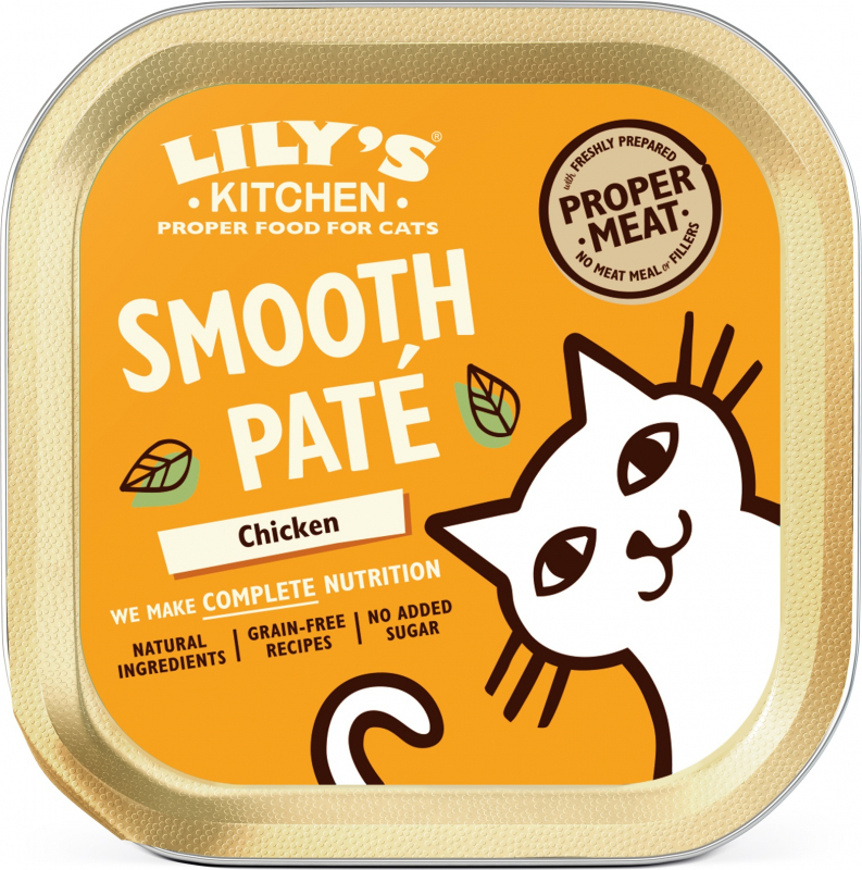 LILY'S KITCHEN Adult Nassfutter ohne Getreide 85g für Katzen - 4 Geschmacksrichtungen