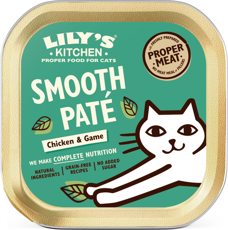 LILY'S KITCHEN Paté Sin Cereales 85g para Gato Adulto - 4 sabores diferentes