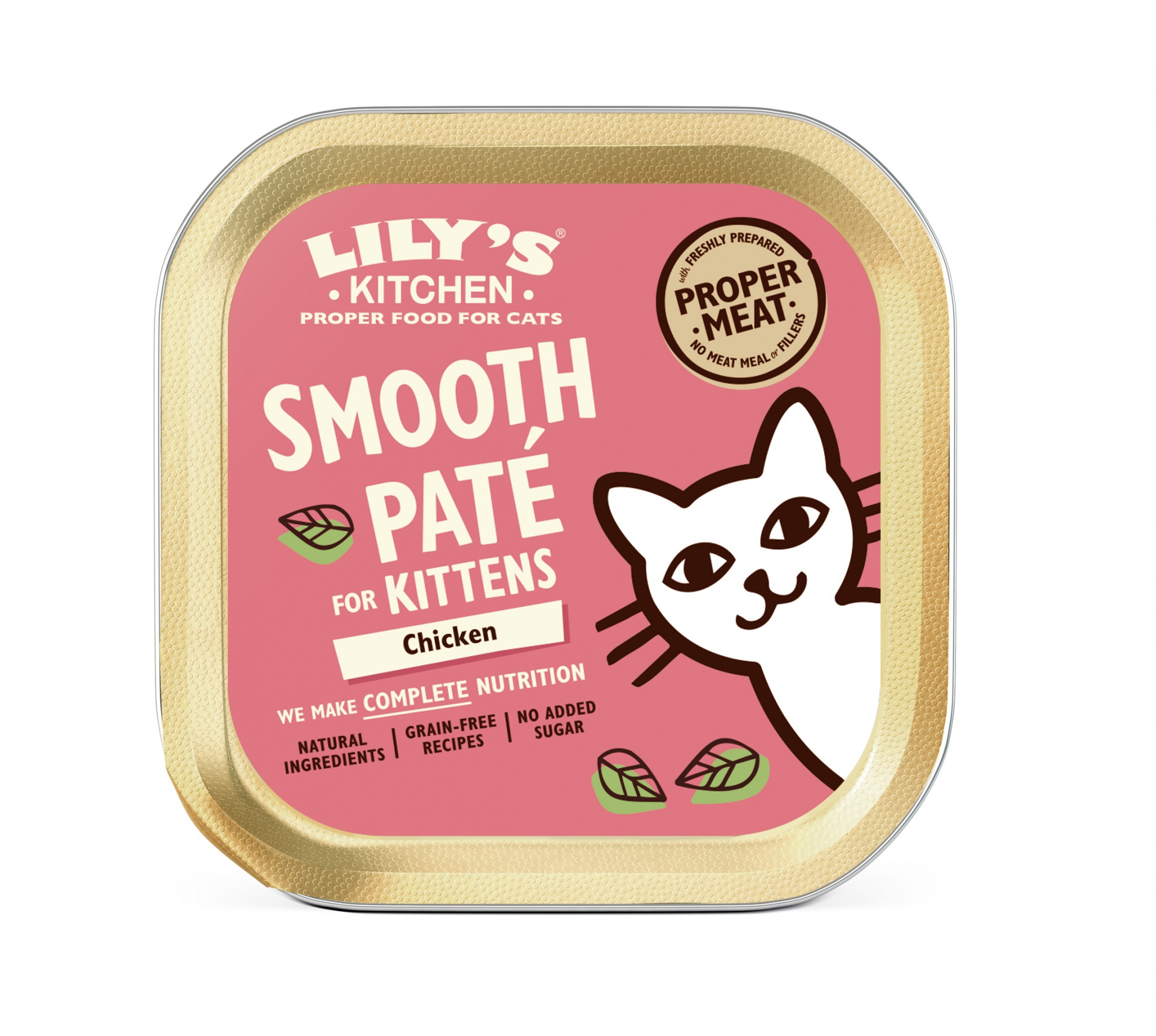 LILY'S KITCHEN Paté Sin Cereales comida húmeda para gatitos 85g