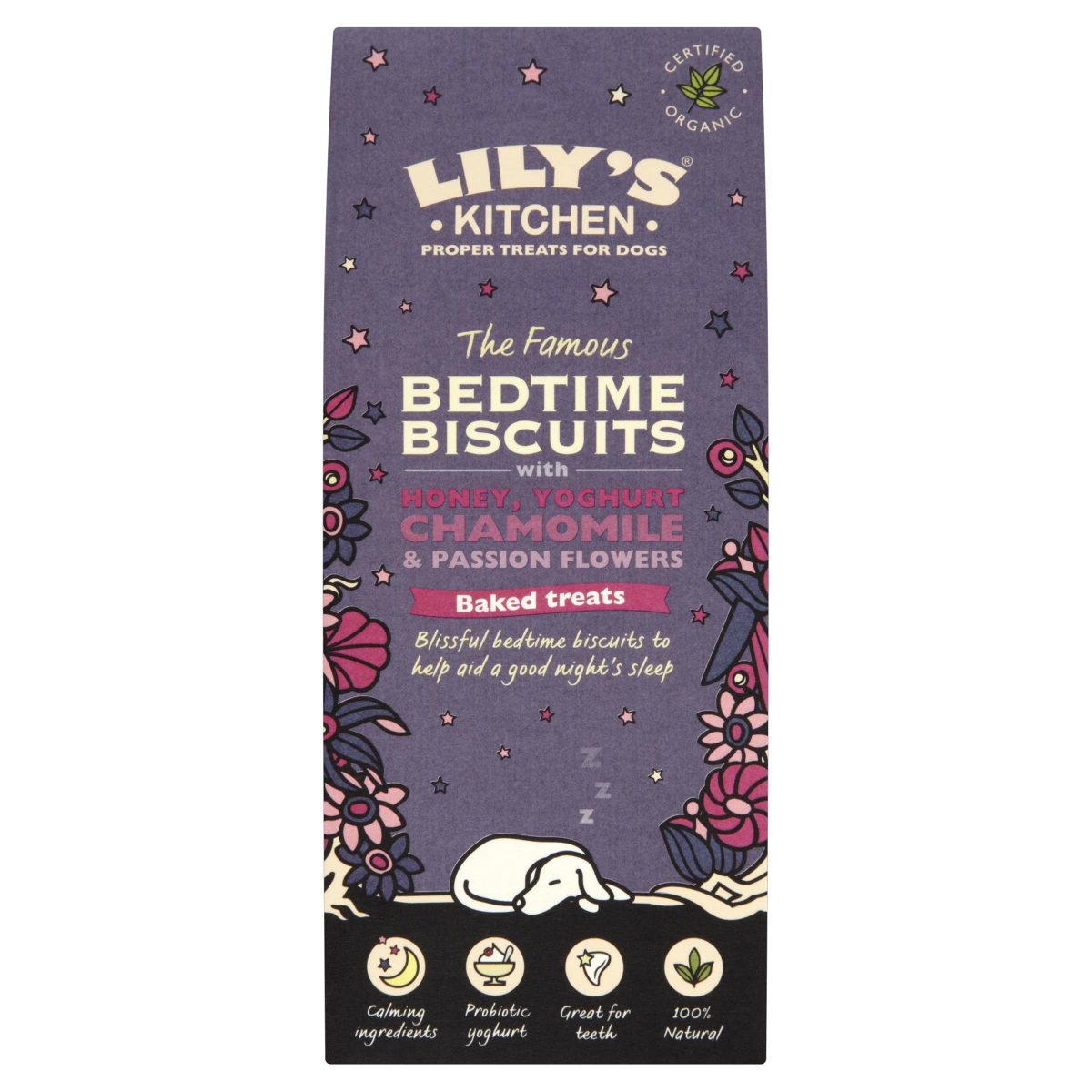 LILY�S KITCHEN Organic Bedtime BioJoghurt &amp; Honigkekse für Hunde