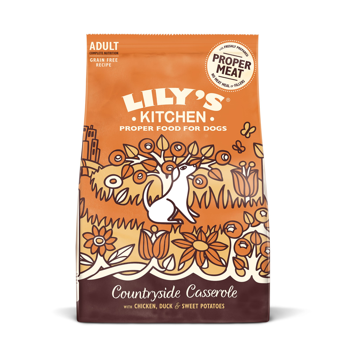 LILY'S KITCHEN Grain Free Adult, Chicken & Duck