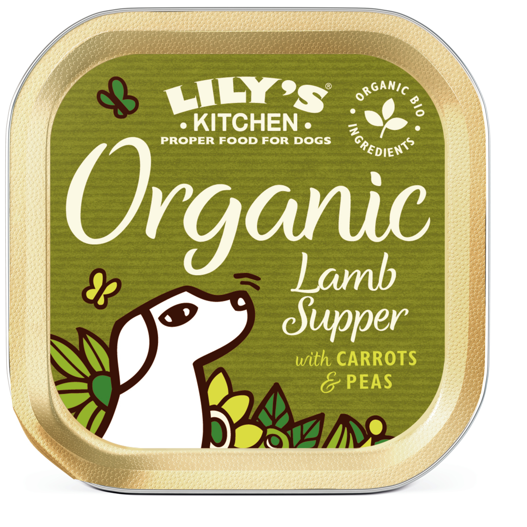 LILY'S KITCHEN Pâtée Organic Bio pour Chien et Chiot - 150g