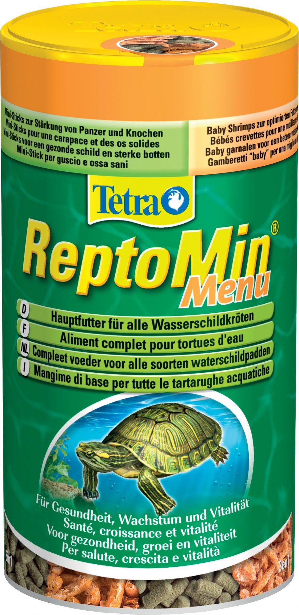 Tetra ReptoMin menu pour Tortue