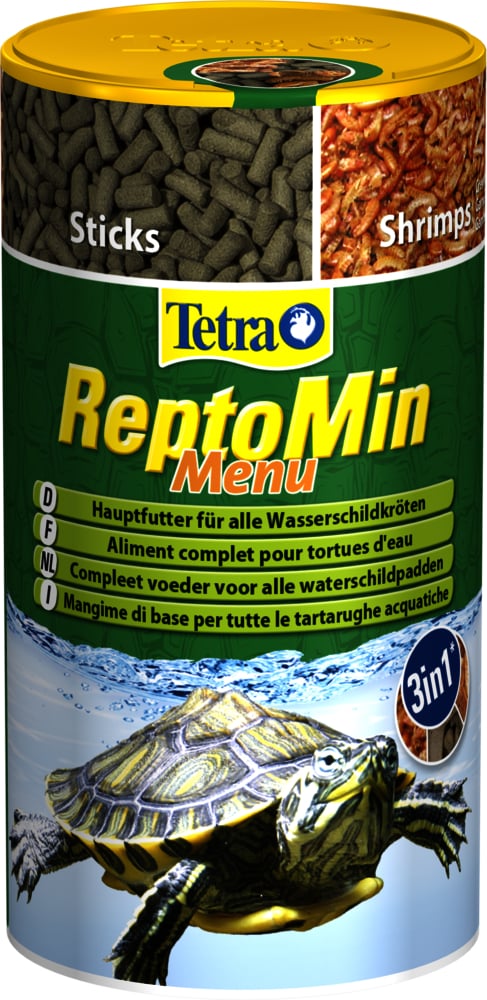 Tetra ReptoMin menu para tortugas acuáticas