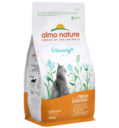Almo Nature Holistic Urinary mit frischem Huhn für erwachsene Katzen  
