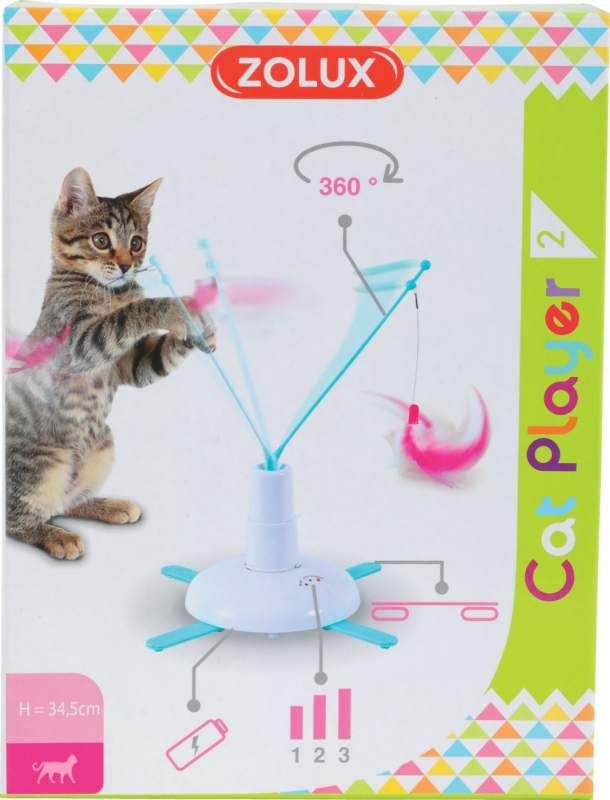 Giocattolo elettronicoper gatti - Cat Player 2