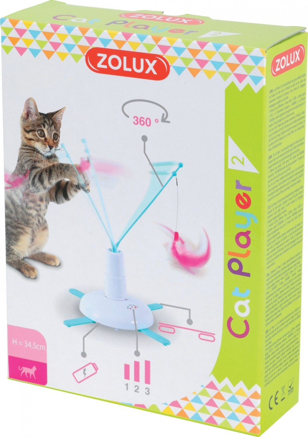 Elektronisches Spielzeug für Katzen - Cat Player 2