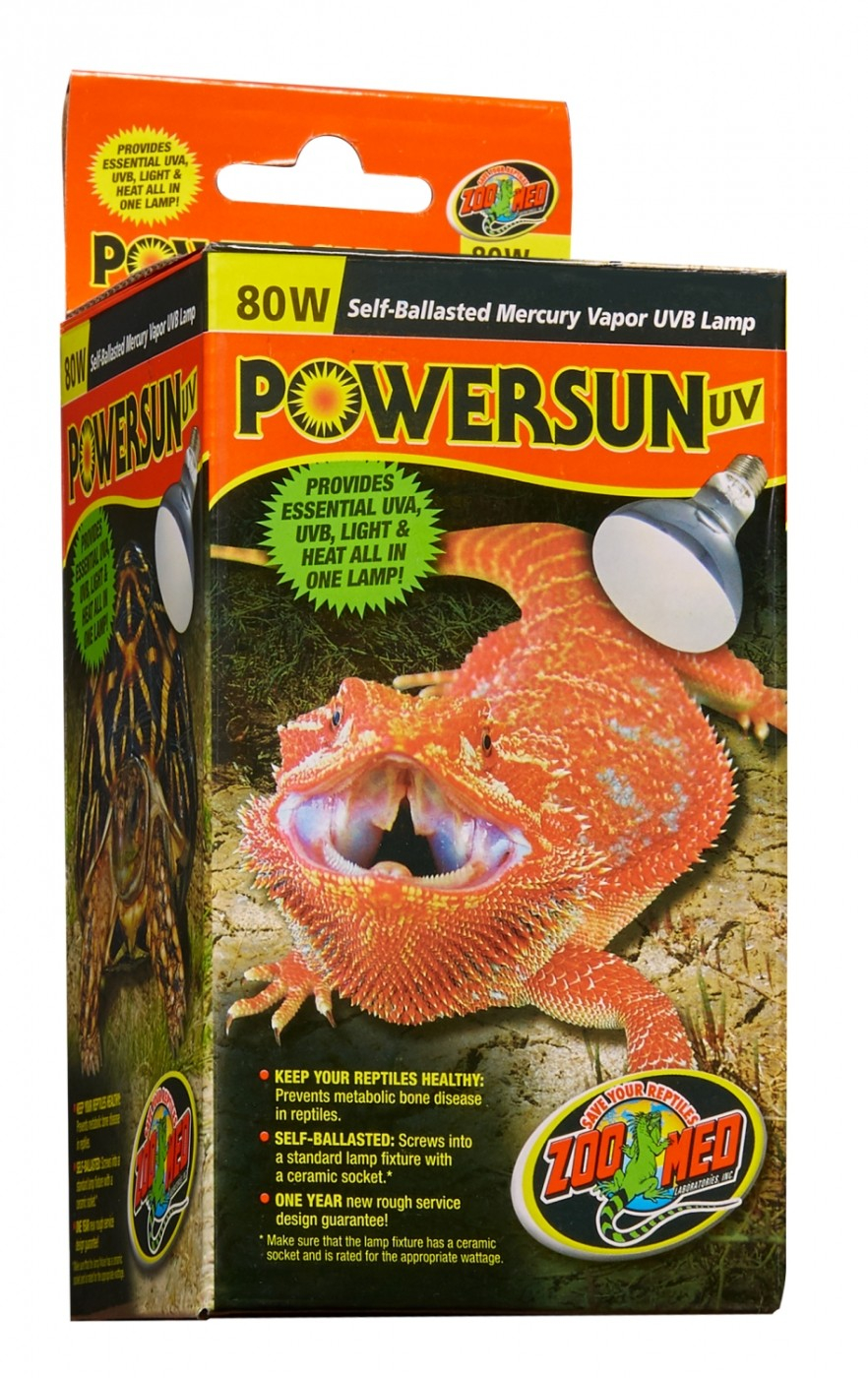 ZooMed Powersun UVA UVB Ampoule tout-en-un pour reptile