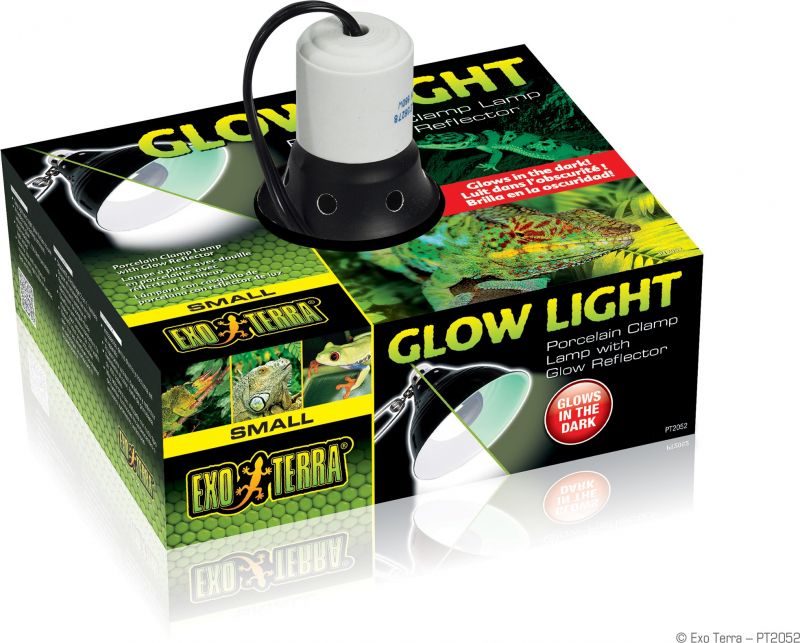 Supporto lampada con pinza Glow Light Maxi