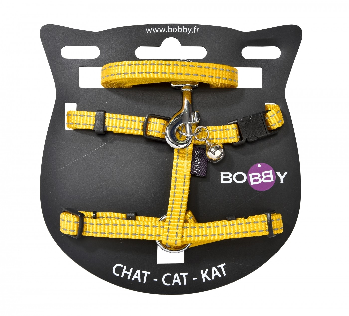 Kit Arnés+correa para Gato Safe BOBBY - Diferentes colores