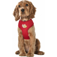 Harnais T-shirt pour chien Lovely BOBBY - Rouge ou Noir 