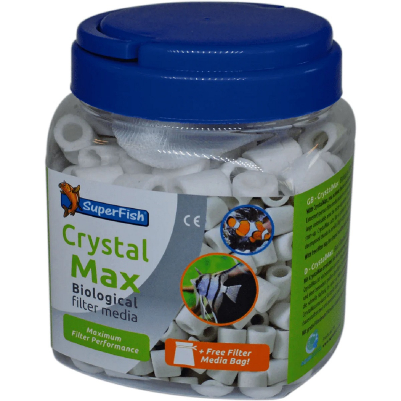 SuperFish Crystal Max Média filtrante biológico para estanque