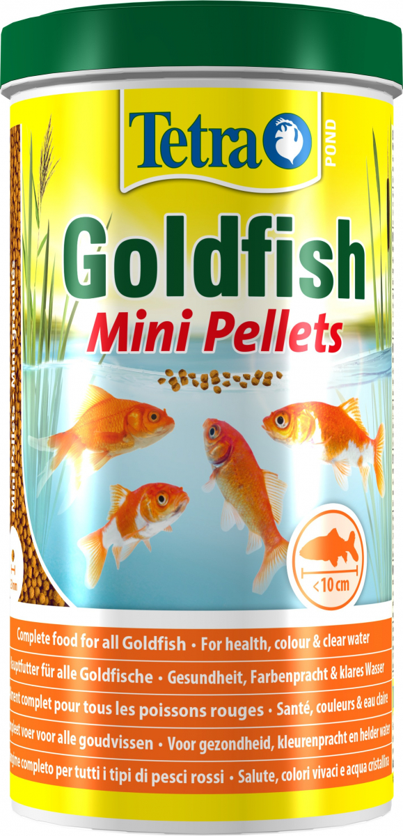 Tetra Pond Goldfish Mini Pellets Nourriture complète pour poissons