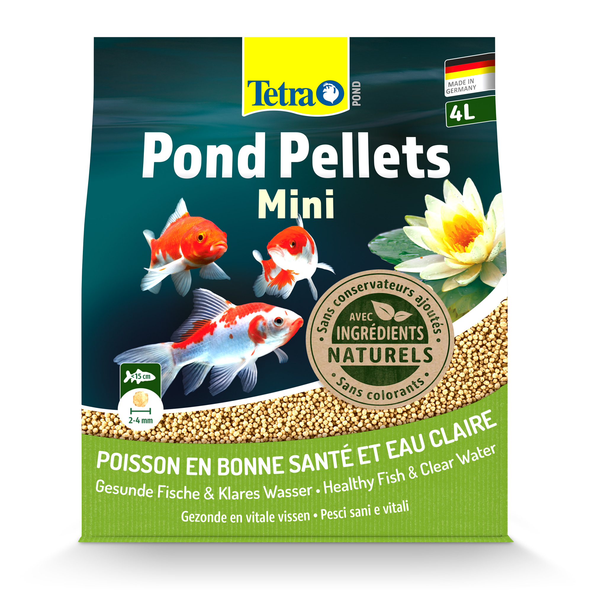 Tetra Pond Pellets Mini Aliment complet pour petits poissons de bassin