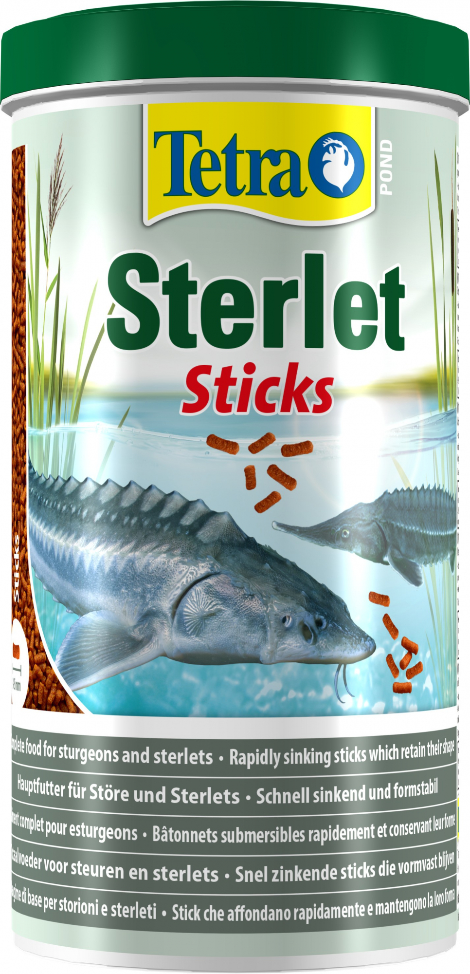 Tetra Pond Sterlet Sticks Schnelles Immersionsfutter für Störe