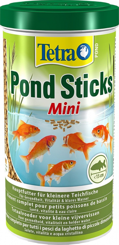 Tetra Pond Sticks Mini cibo completo quotidiano per pesci piccoli di laghetto