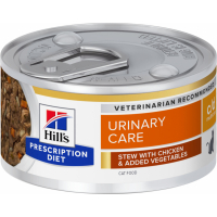HILL'S Prescription Diet c/d Urinary Multicare Estofado de pollo para gatos