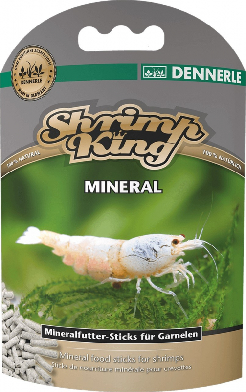 Dennerle Shrimp King Mineral Complemento alimentario enriquecido en minerales