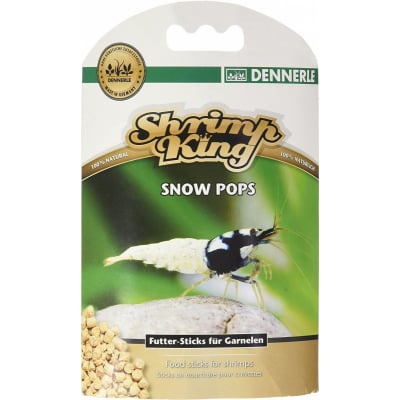 Dennerle Shrimp King Snow Pops Comida divertida para gambas